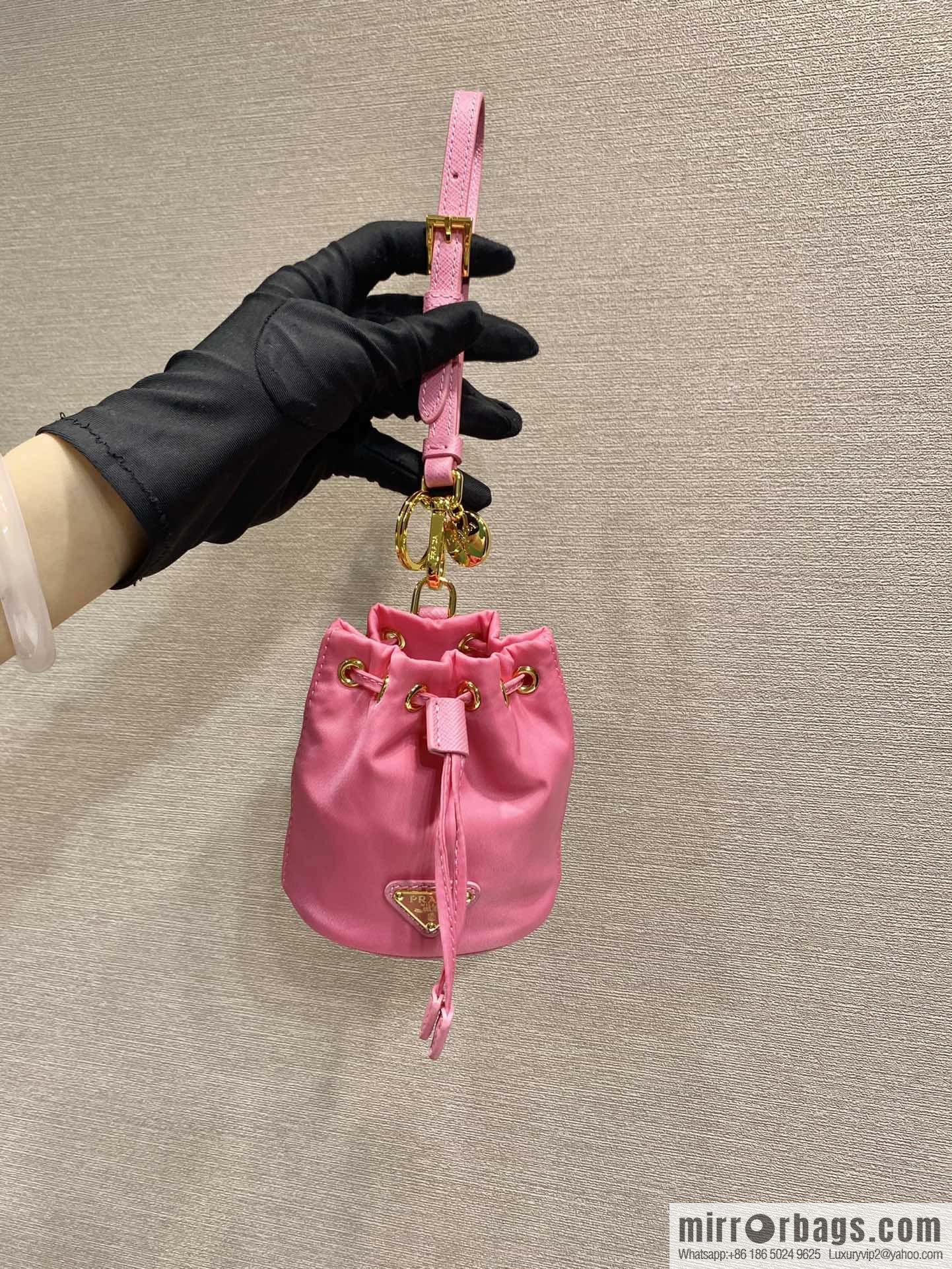 PRADA 🎉 mini bucket bag 🎉 1TT202 new 🎉🎉 pink