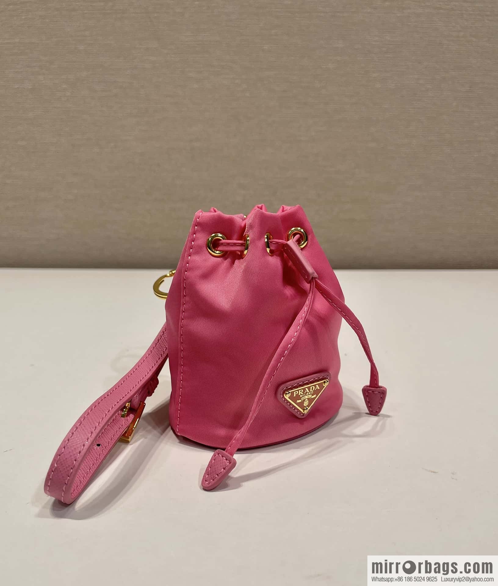 PRADA 🎉 mini bucket bag 🎉 1TT202 new 🎉🎉 pink