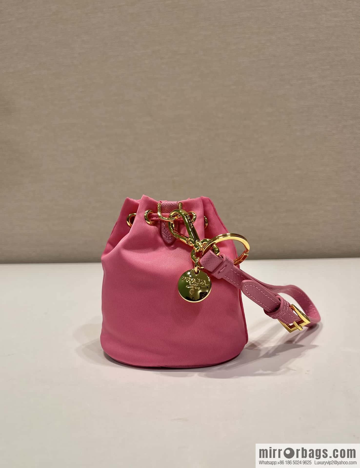 PRADA 🎉 mini bucket bag 🎉 1TT202 new 🎉🎉 pink