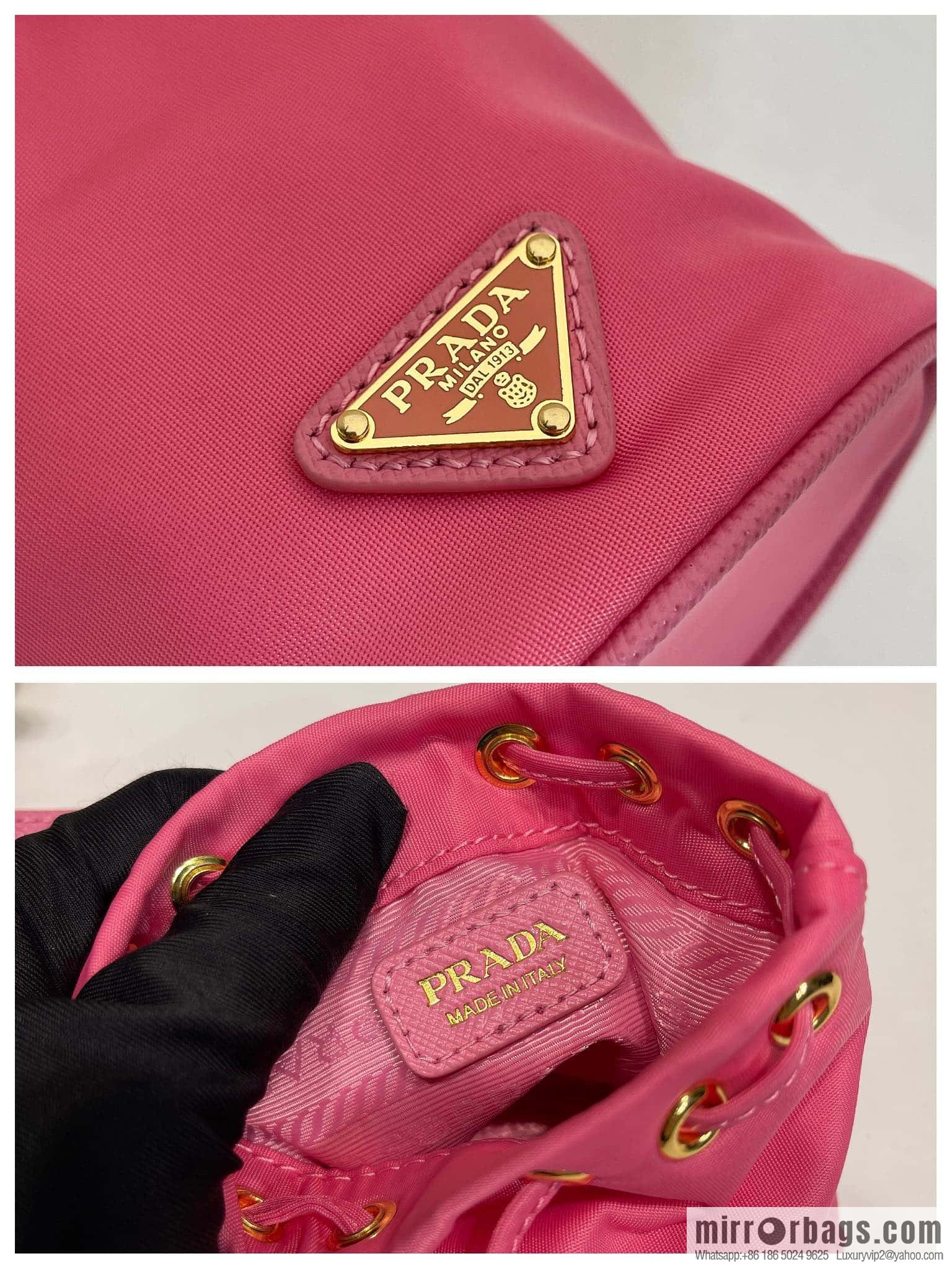 PRADA 🎉 mini bucket bag 🎉 1TT202 new 🎉🎉 pink