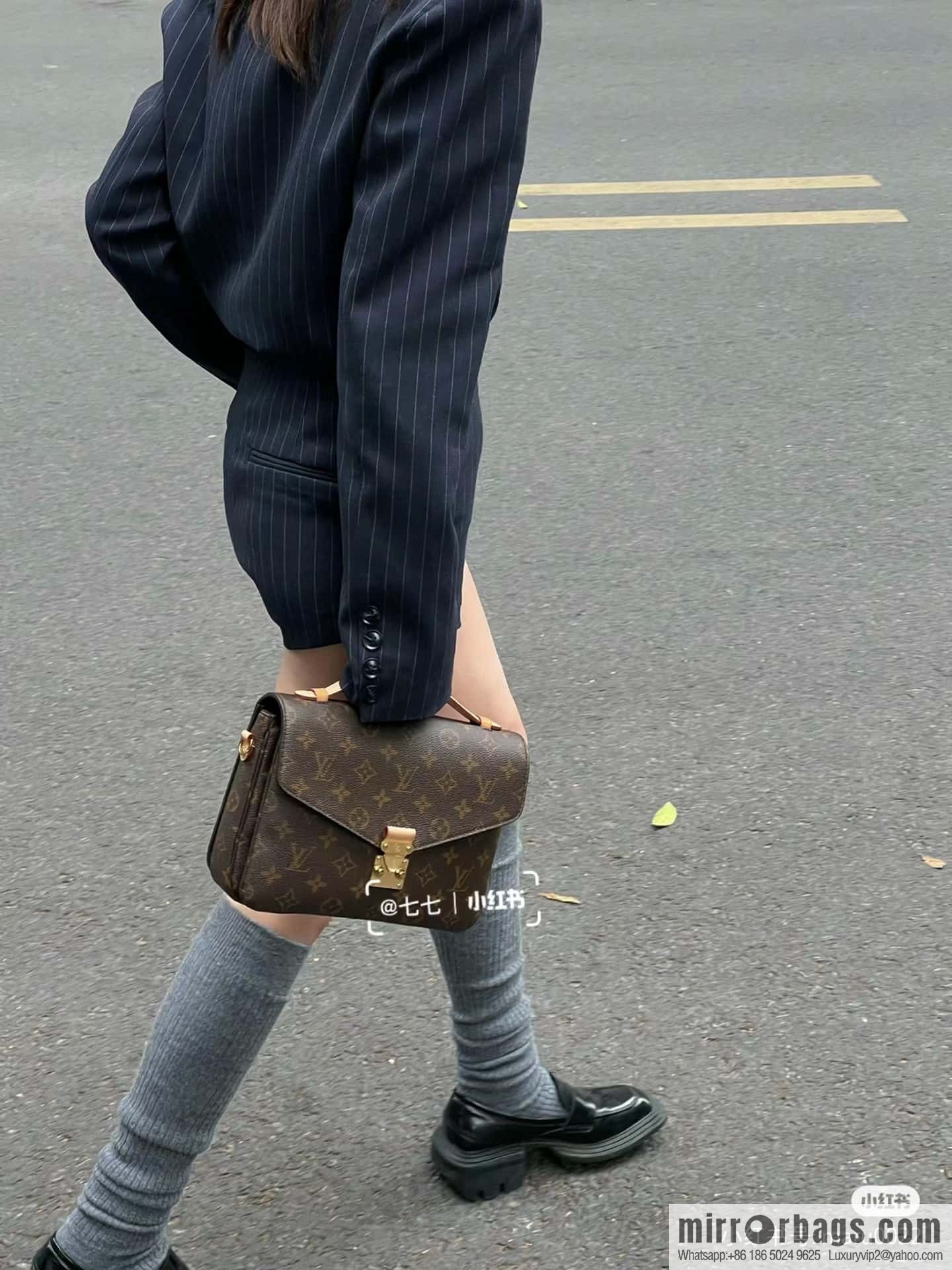 LV 𝐏𝐎𝐂𝐇𝐄𝐓𝐓𝐄 𝐌𝐄𝐓𝐈𝐒 chip rhombus code messenger bag series M44875