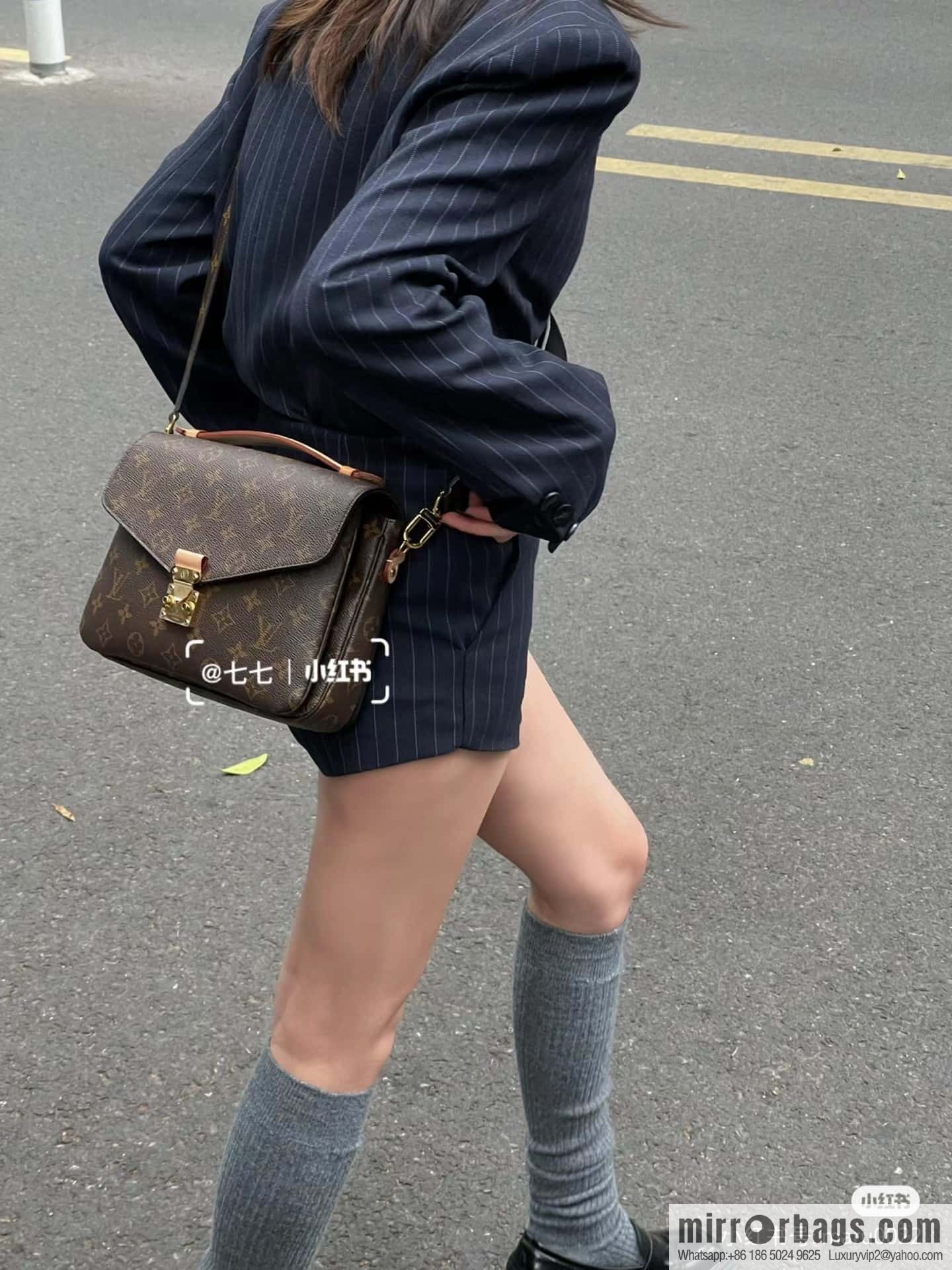LV 𝐏𝐎𝐂𝐇𝐄𝐓𝐓𝐄 𝐌𝐄𝐓𝐈𝐒 chip rhombus code messenger bag series M44875