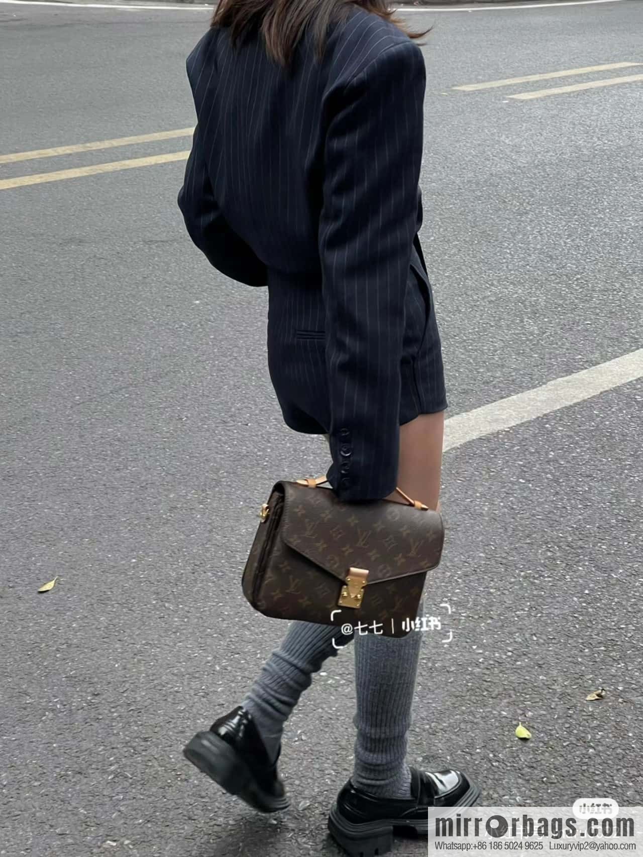 LV 𝐏𝐎𝐂𝐇𝐄𝐓𝐓𝐄 𝐌𝐄𝐓𝐈𝐒 chip rhombus code messenger bag series M44875