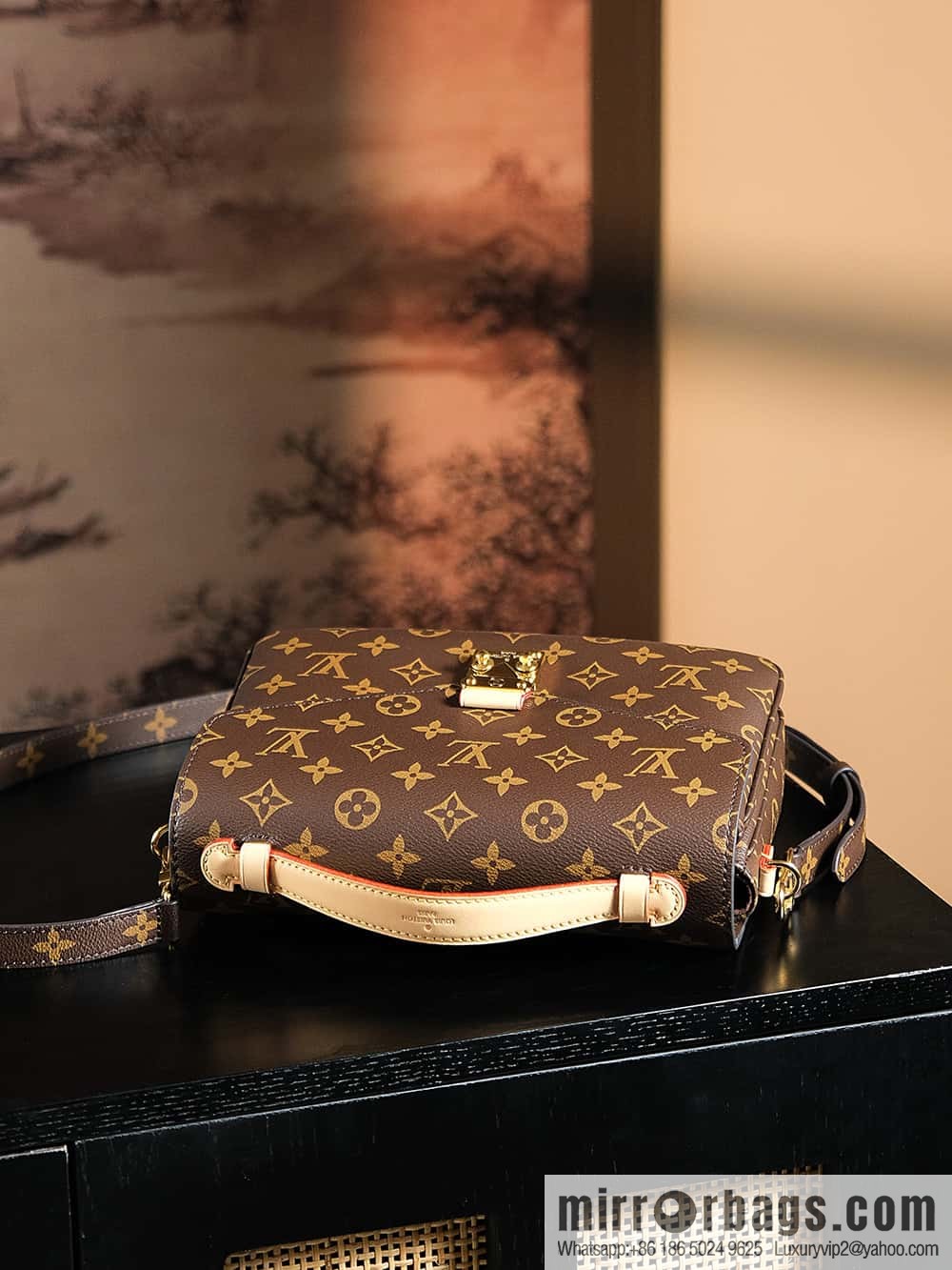 LV 𝐏𝐎𝐂𝐇𝐄𝐓𝐓𝐄 𝐌𝐄𝐓𝐈𝐒 chip rhombus code messenger bag series M44875