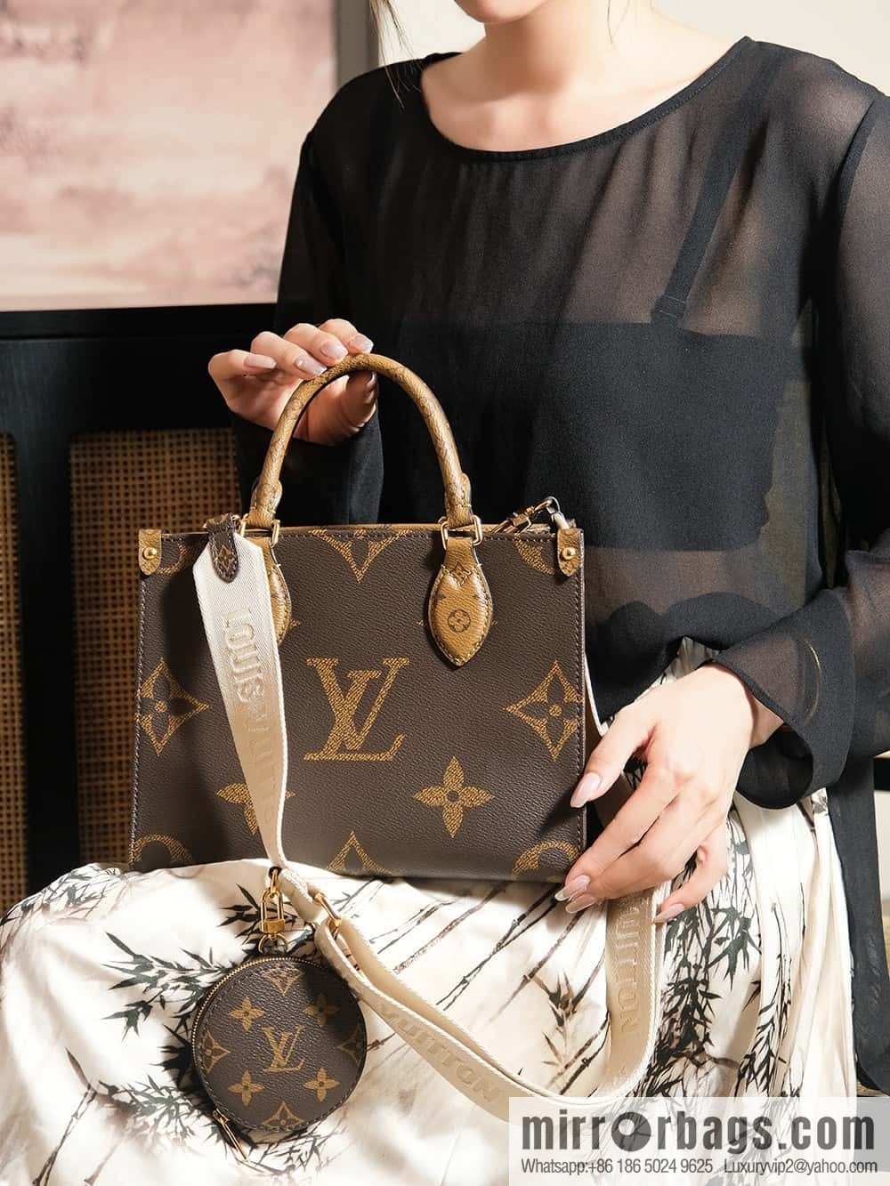 LV 𝐎𝐍𝐓𝐇𝐄𝐆𝐎 chip diamond beating code small series M46373
