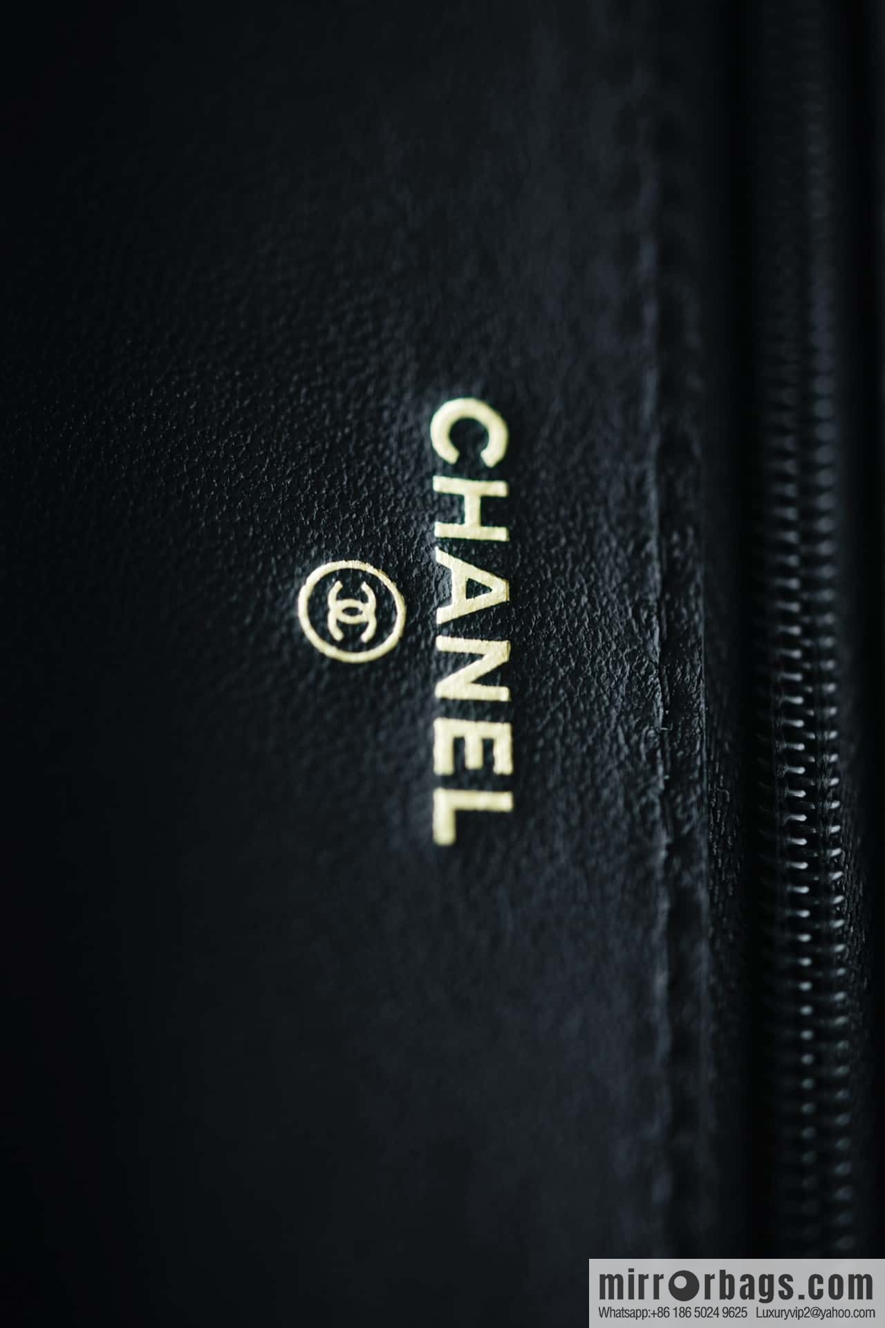 CHANEL Flap New thick chain handle Woc black ➿ AP4166 B17675 94305