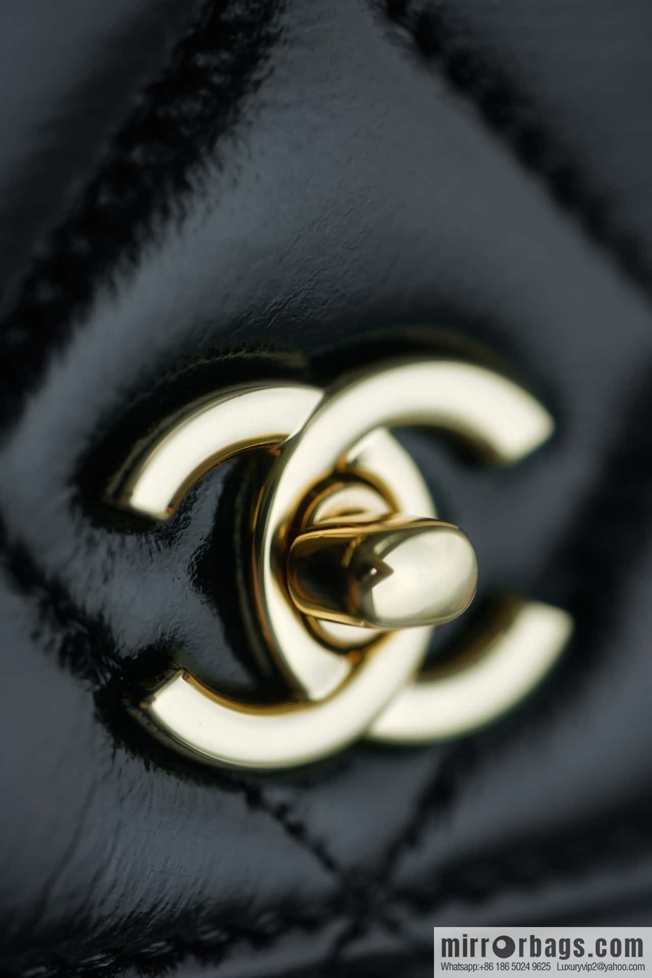 CHANEL Flap New thick chain handle Woc black ➿ AP4166 B17675 94305