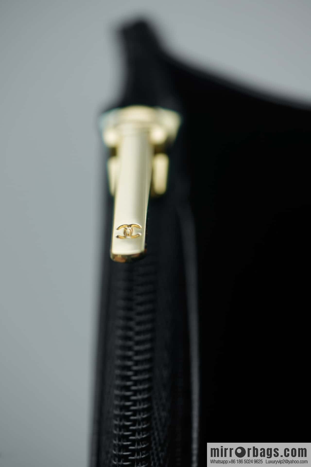 CHANEL Flap New thick chain handle Woc black ➿ AP4166 B17675 94305