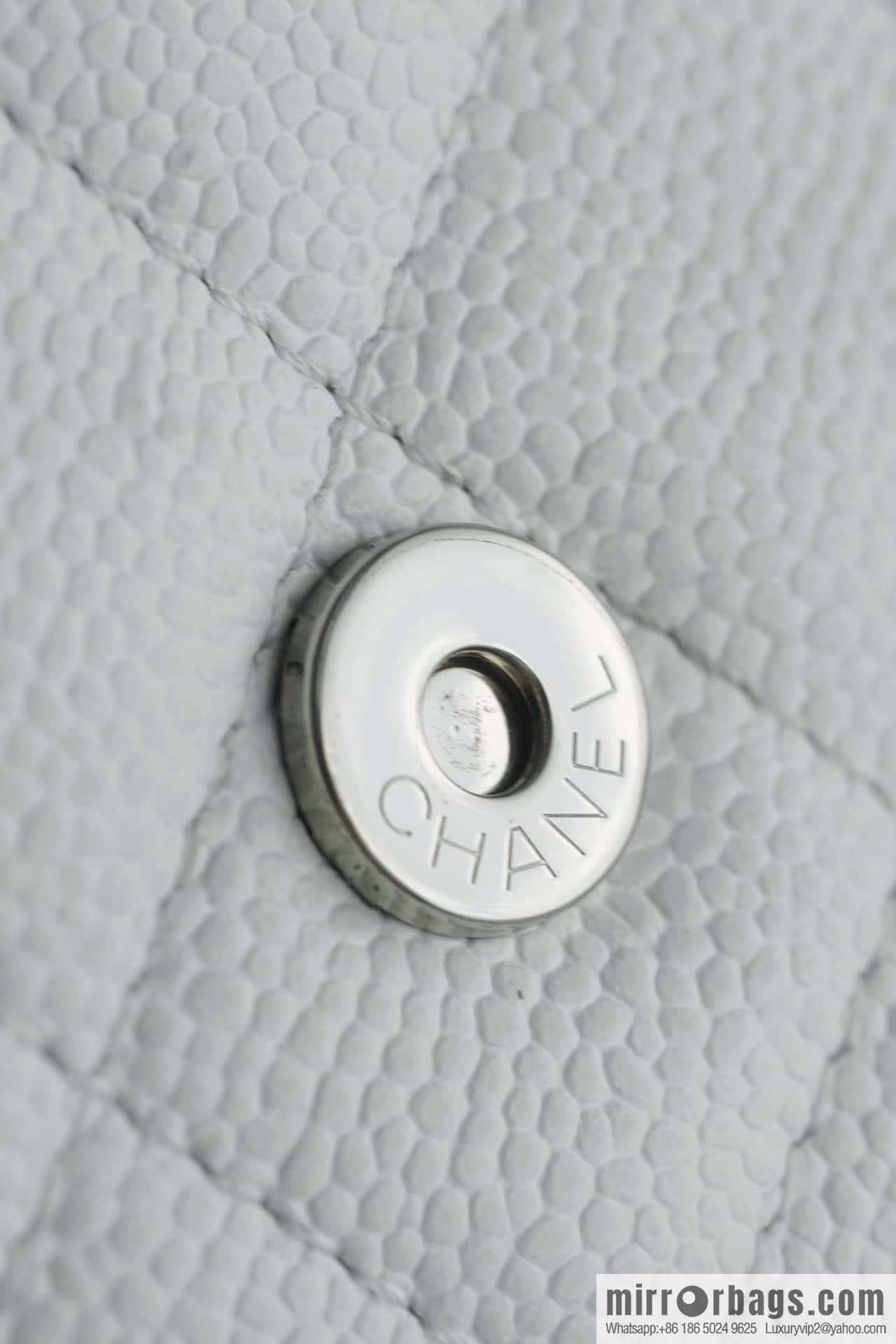 CHANEL Duma backpack, genuine leather, white AS3860.