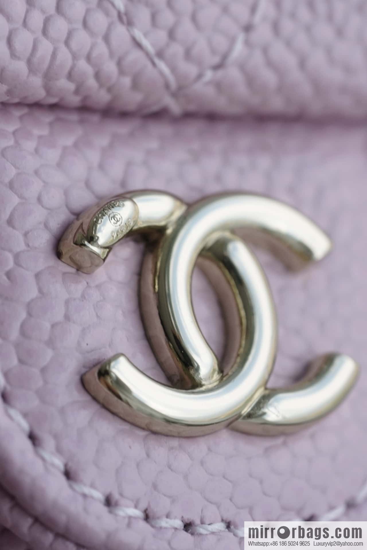 CHANEL Duma backpack, genuine leather, pink medium AS3860.