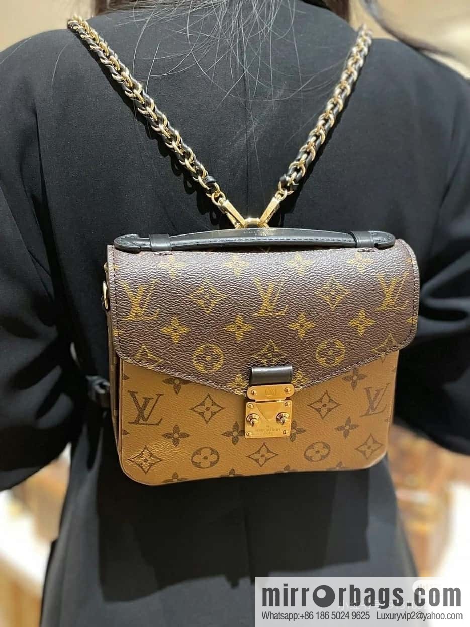 [Original order boutique] M11941 presbyopia color matching, double shoulder mailman bag, series Pochette Métis handbag