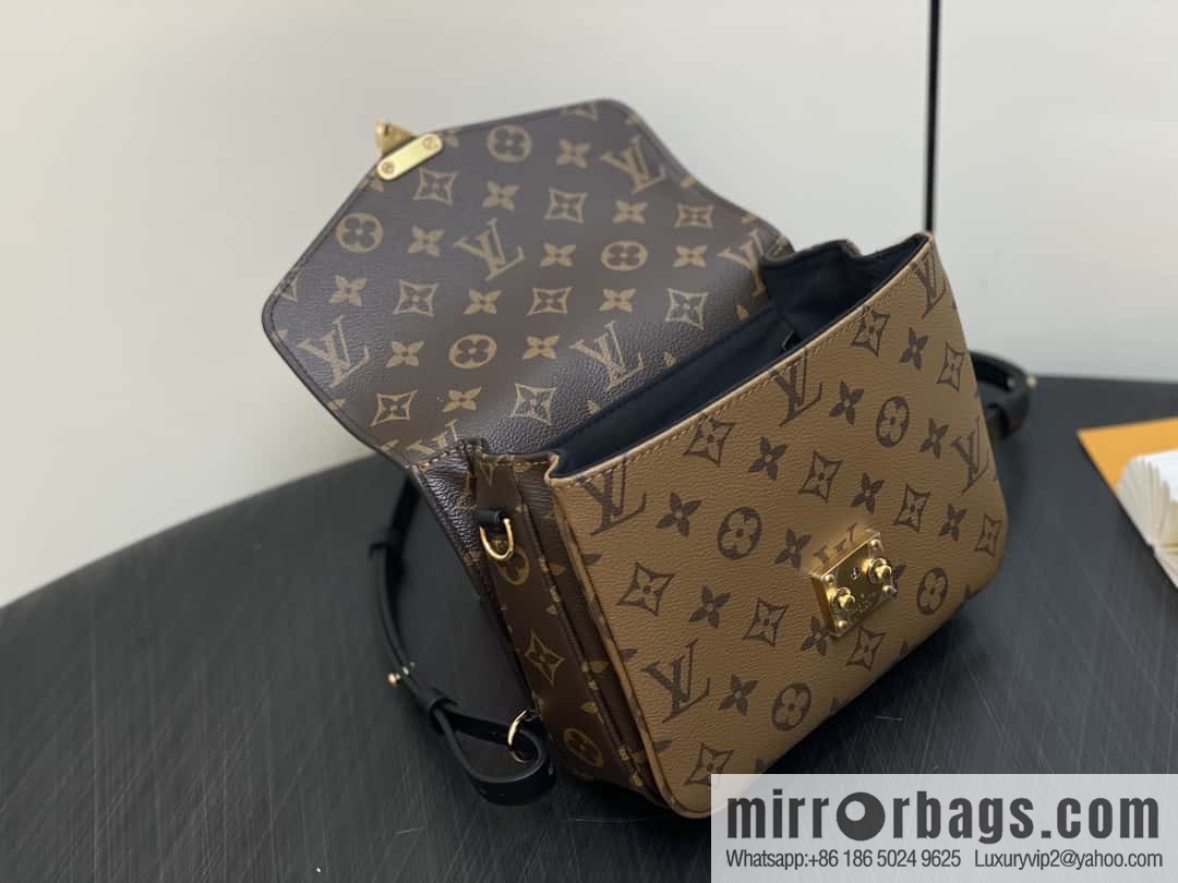 [Original order boutique] M11941 presbyopia color matching, double shoulder mailman bag, series Pochette Métis handbag
