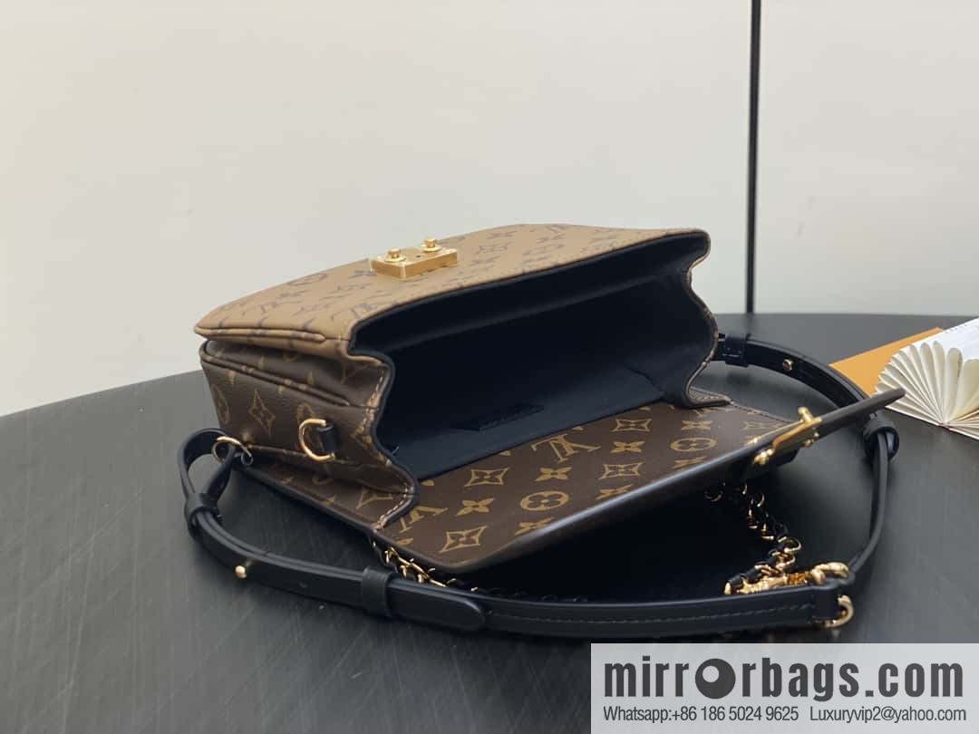 [Original order boutique] M11941 presbyopia color matching, double shoulder mailman bag, series Pochette Métis handbag