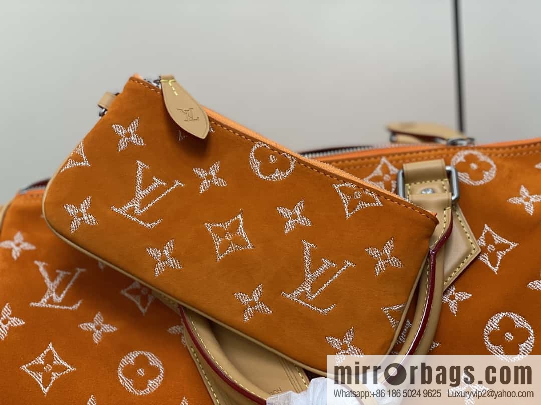 [Original order boutique] M24430 matte orange, pillow bag speedy series, this Speedy P9 Bandoulière 40 Monogram Leather handbag