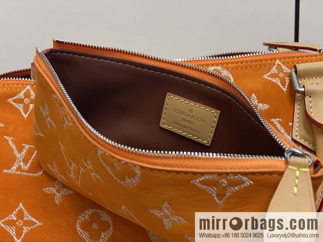 [Original order boutique] M24430 matte orange, pillow bag speedy series, this Speedy P9 Bandoulière 40 Monogram Leather handbag