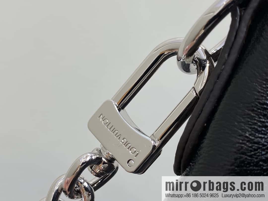 [Original order boutique] M12587 black full leather, backpack series, this Montsouris small backpack.