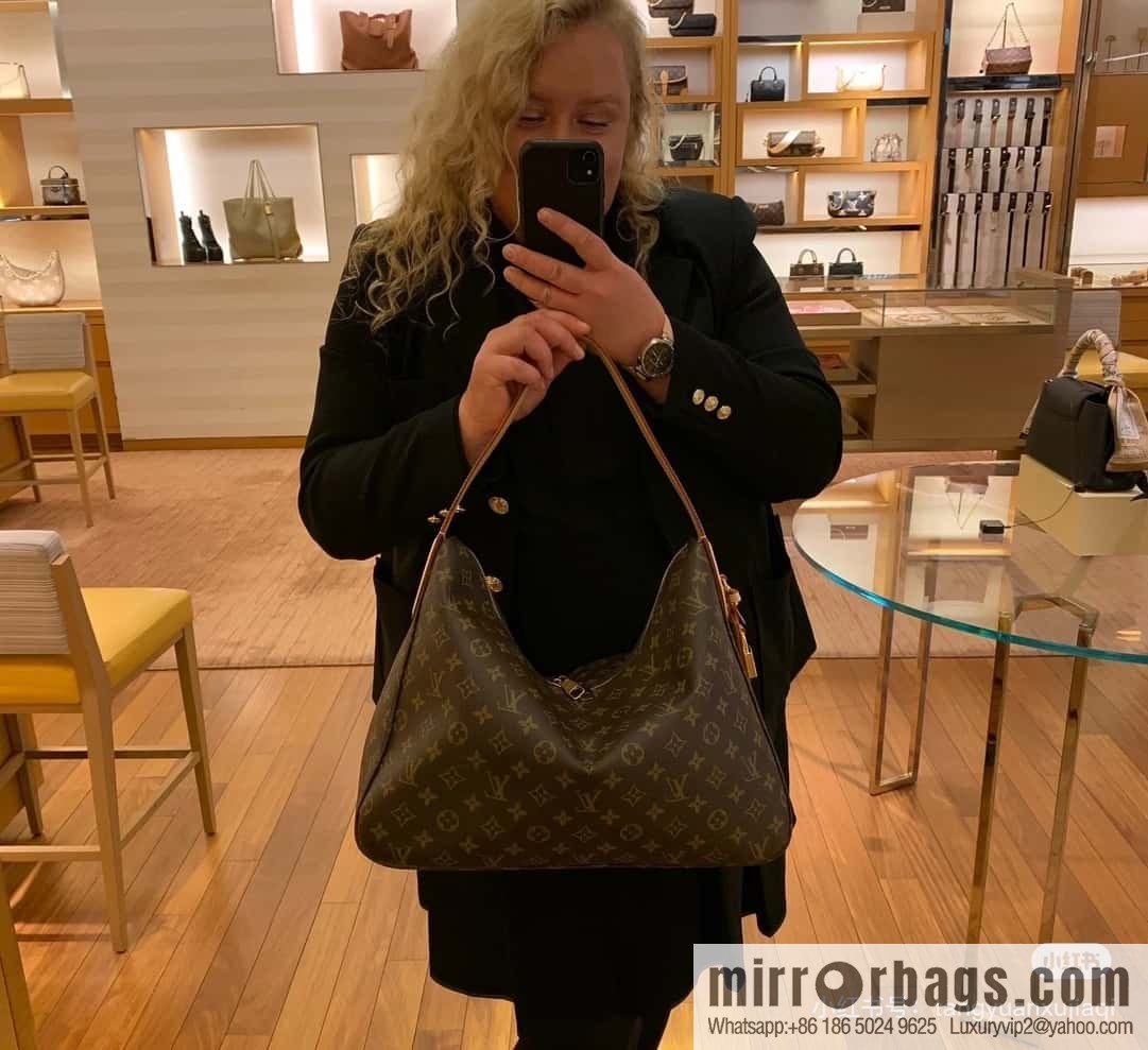 [Original order boutique] M12098 presbyopia, shopping bag, armpit bag series, variable size chip version NEW Slouchy MM handbag