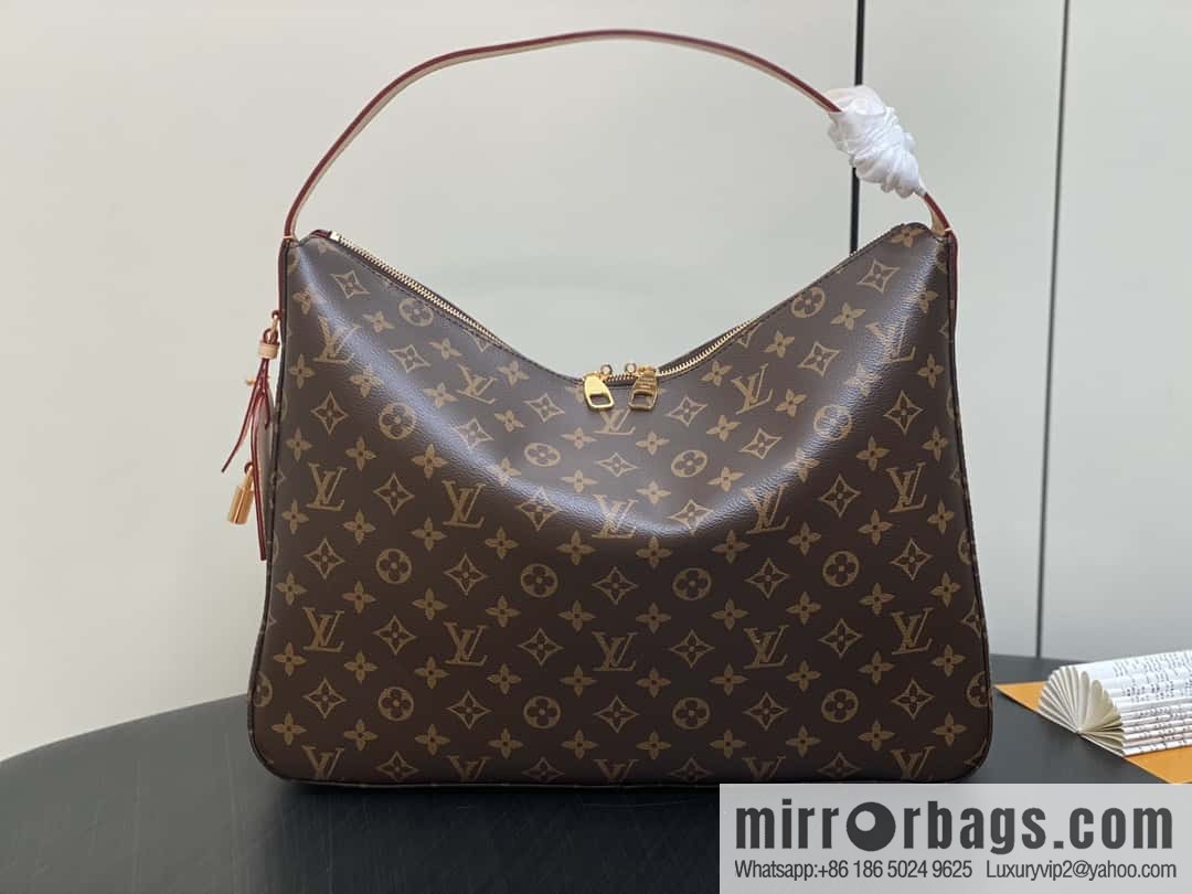 [Original order boutique] M12098 presbyopia, shopping bag, armpit bag series, variable size chip version NEW Slouchy MM handbag