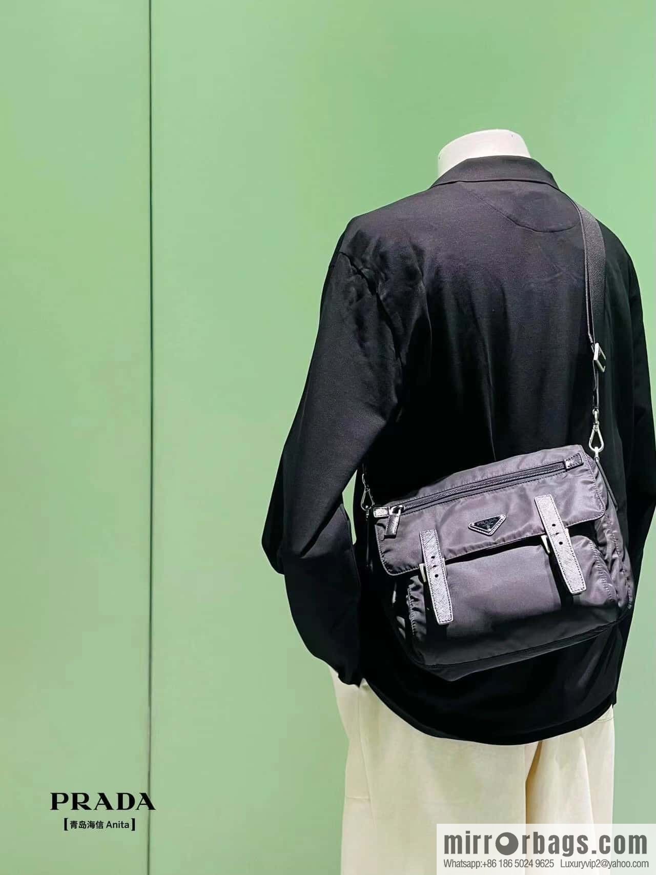 PRADA 🎉 new mailman bag 🎉 2VD071 plus belt