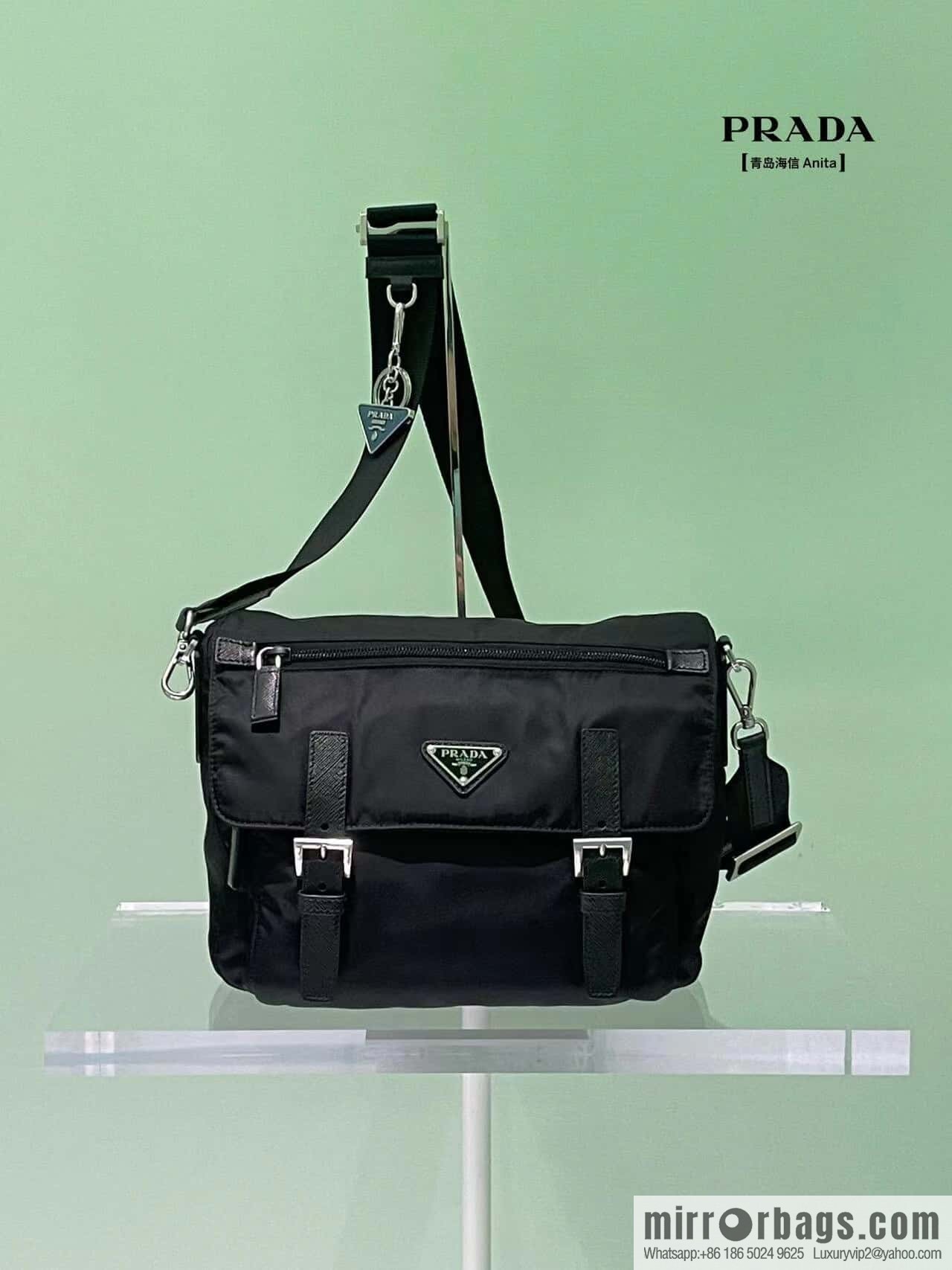 PRADA 🎉 new mailman bag 🎉 2VD071 plus belt