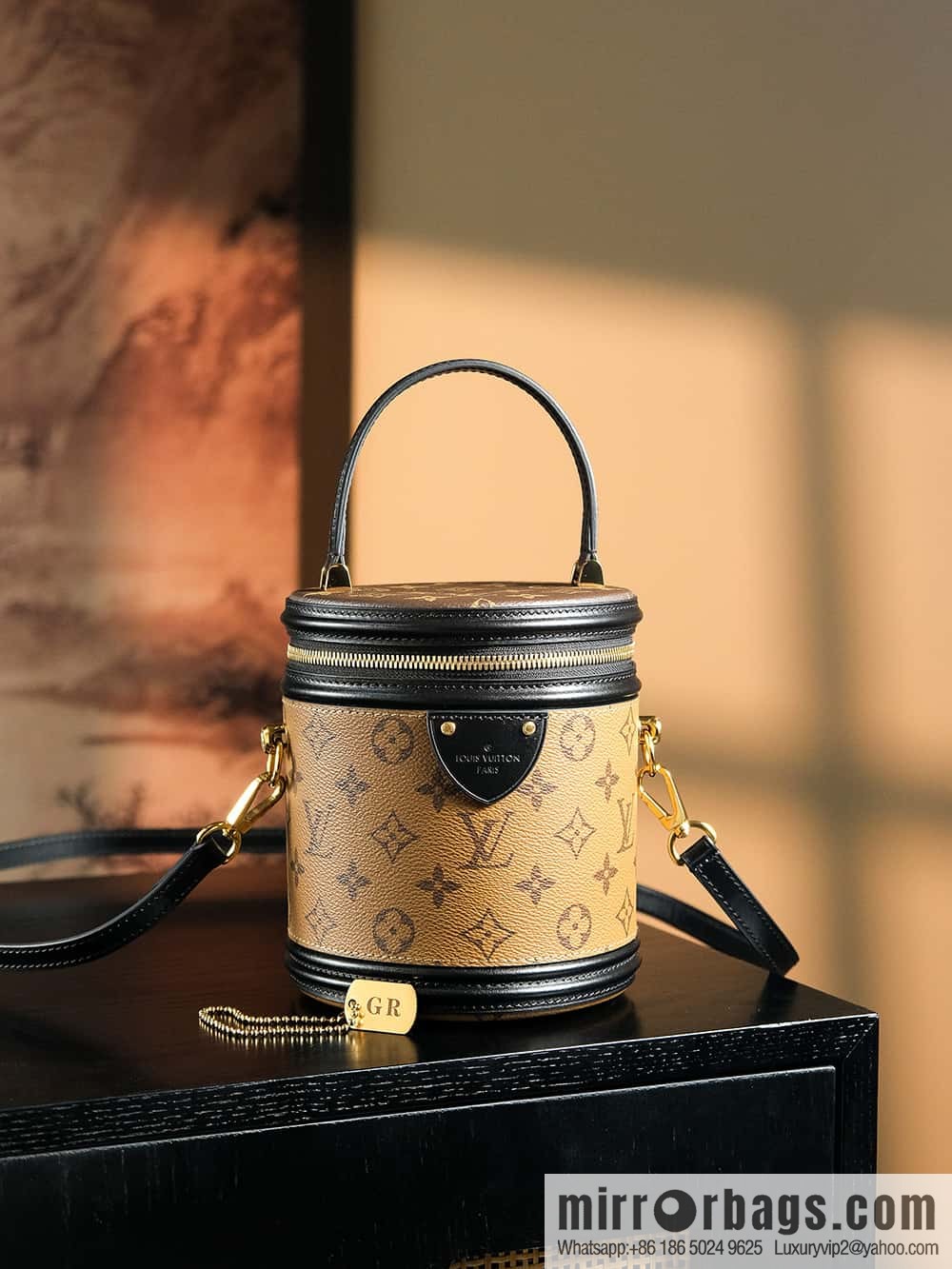 LV 𝐂𝐀𝐍𝐍𝐄𝐒 chip diamond beating code rice bucket bag series #M