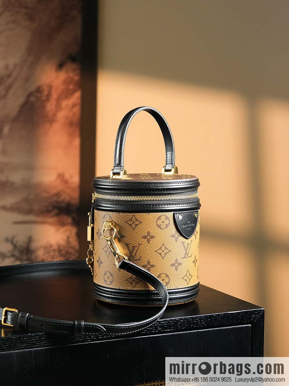 LV 𝐂𝐀𝐍𝐍𝐄𝐒 chip diamond beating code rice bucket bag series #M