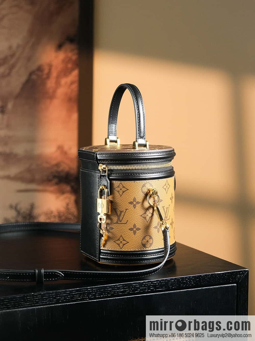 LV 𝐂𝐀𝐍𝐍𝐄𝐒 chip diamond beating code rice bucket bag series #M