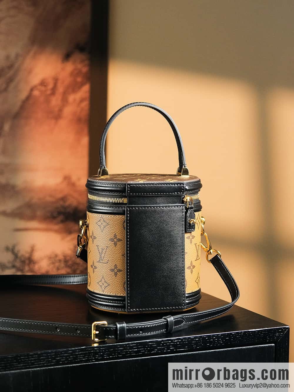 LV 𝐂𝐀𝐍𝐍𝐄𝐒 chip diamond beating code rice bucket bag series #M