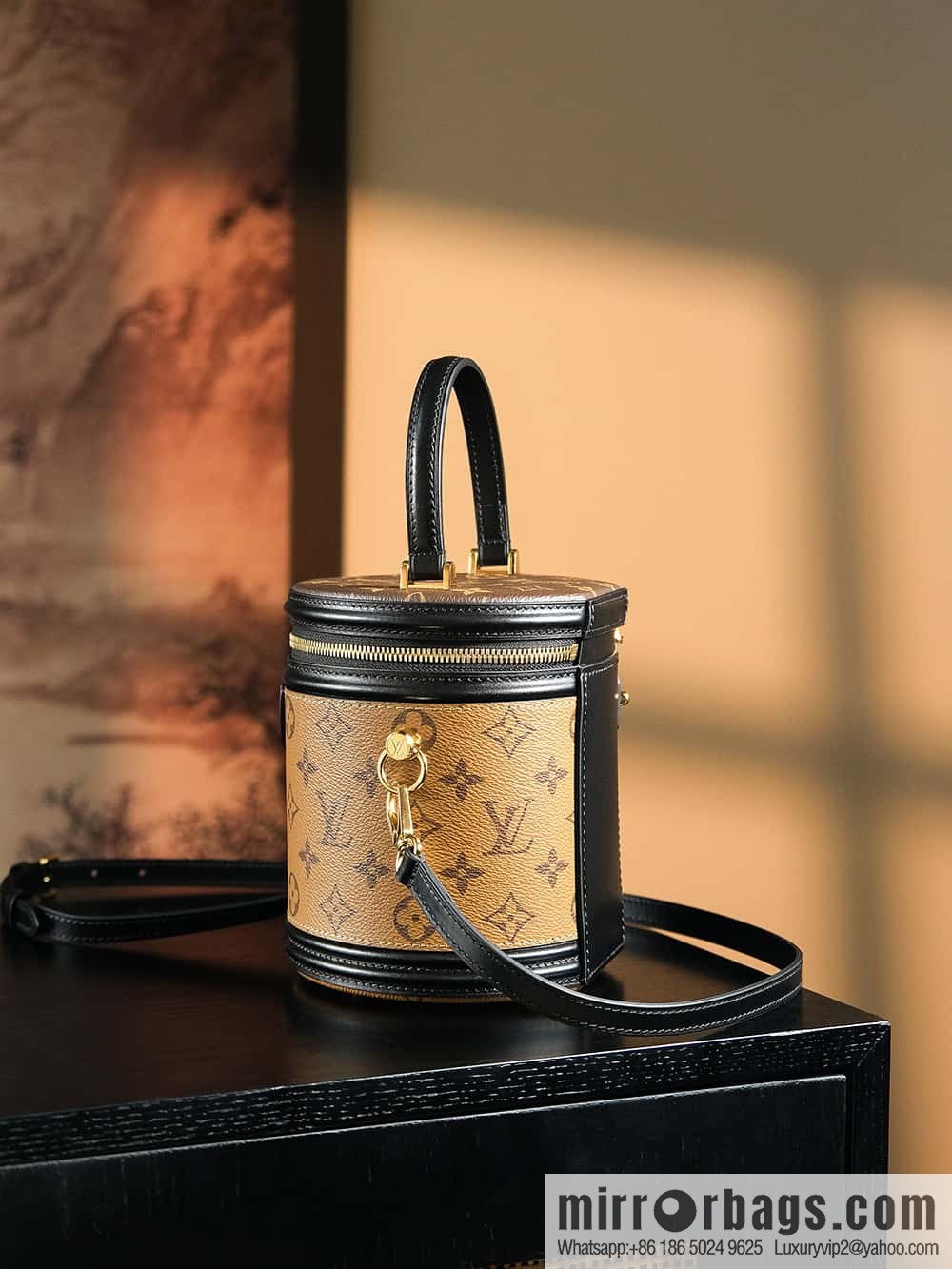 LV 𝐂𝐀𝐍𝐍𝐄𝐒 chip diamond beating code rice bucket bag series #M
