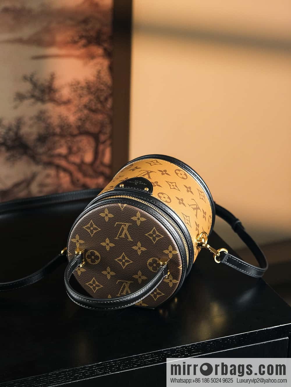LV 𝐂𝐀𝐍𝐍𝐄𝐒 chip diamond beating code rice bucket bag series #M