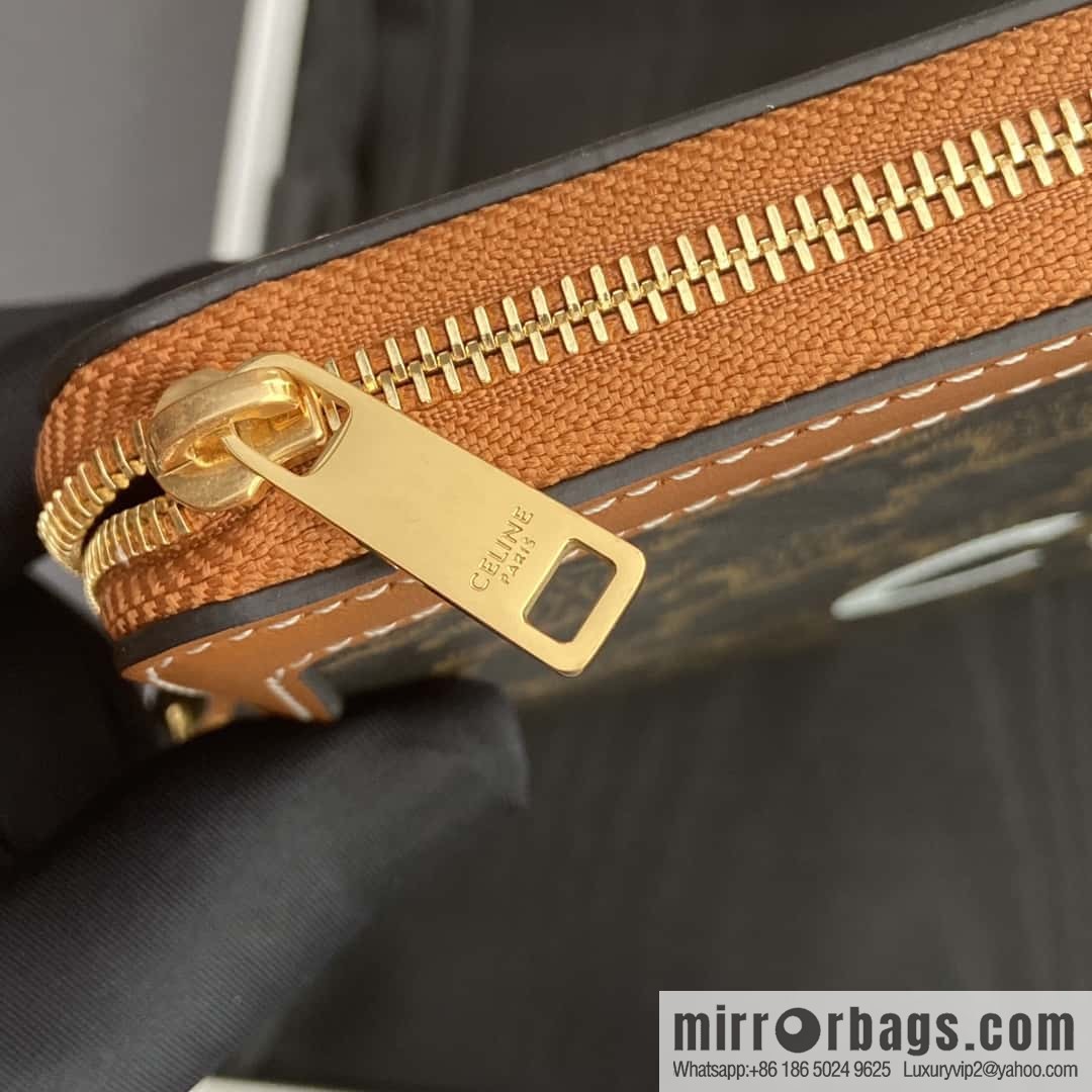 CELINE TRIOMPHE Iconic Printed Clutch Bag 10J502FES.04LU 502 Old Flower