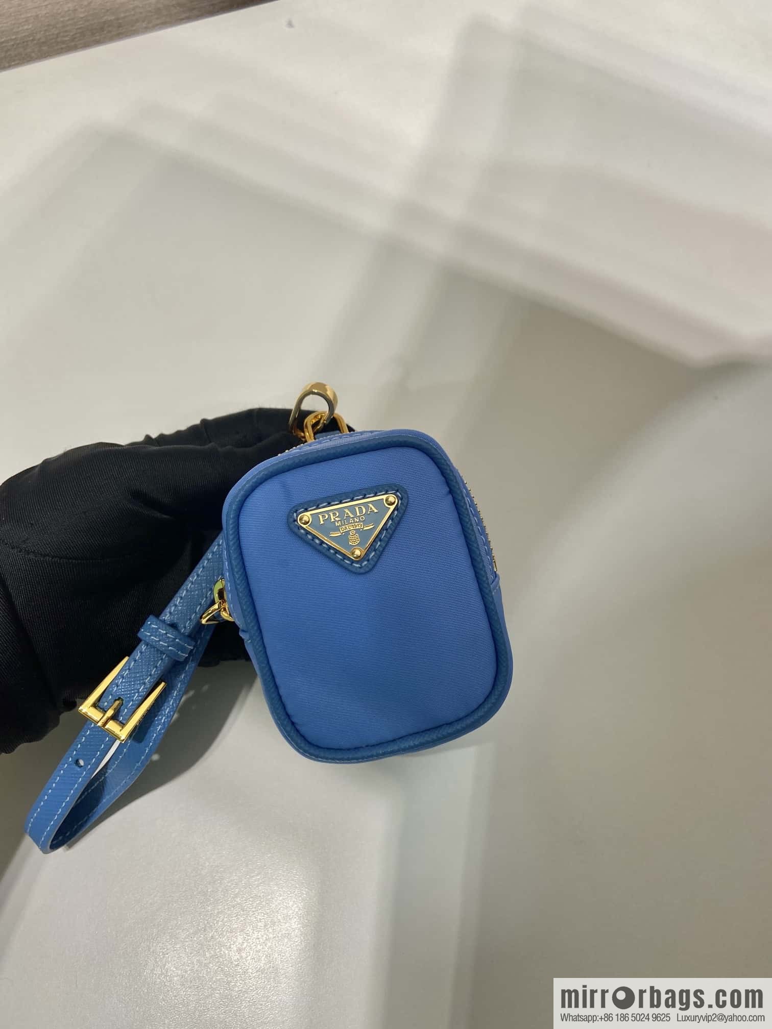 PRADA 🎉 Mini Bag 🎉 1TT200 New 🎉🎉 Blue