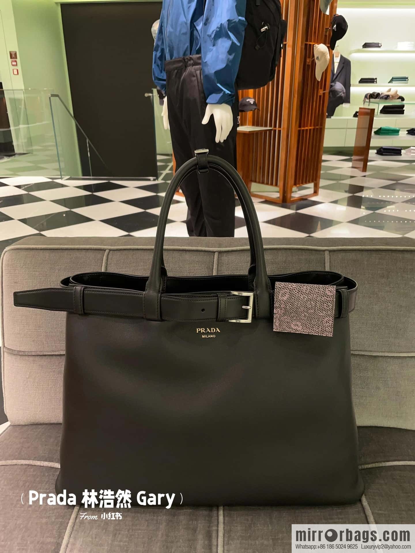 PRADA 🎉 new men's 🎉 1BA419 plus size