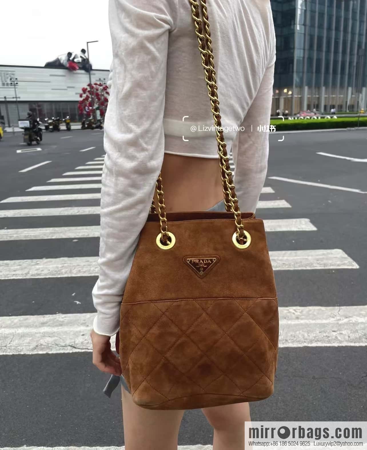 PRADA 🎉 medieval suede 🎉 1BD601 suede