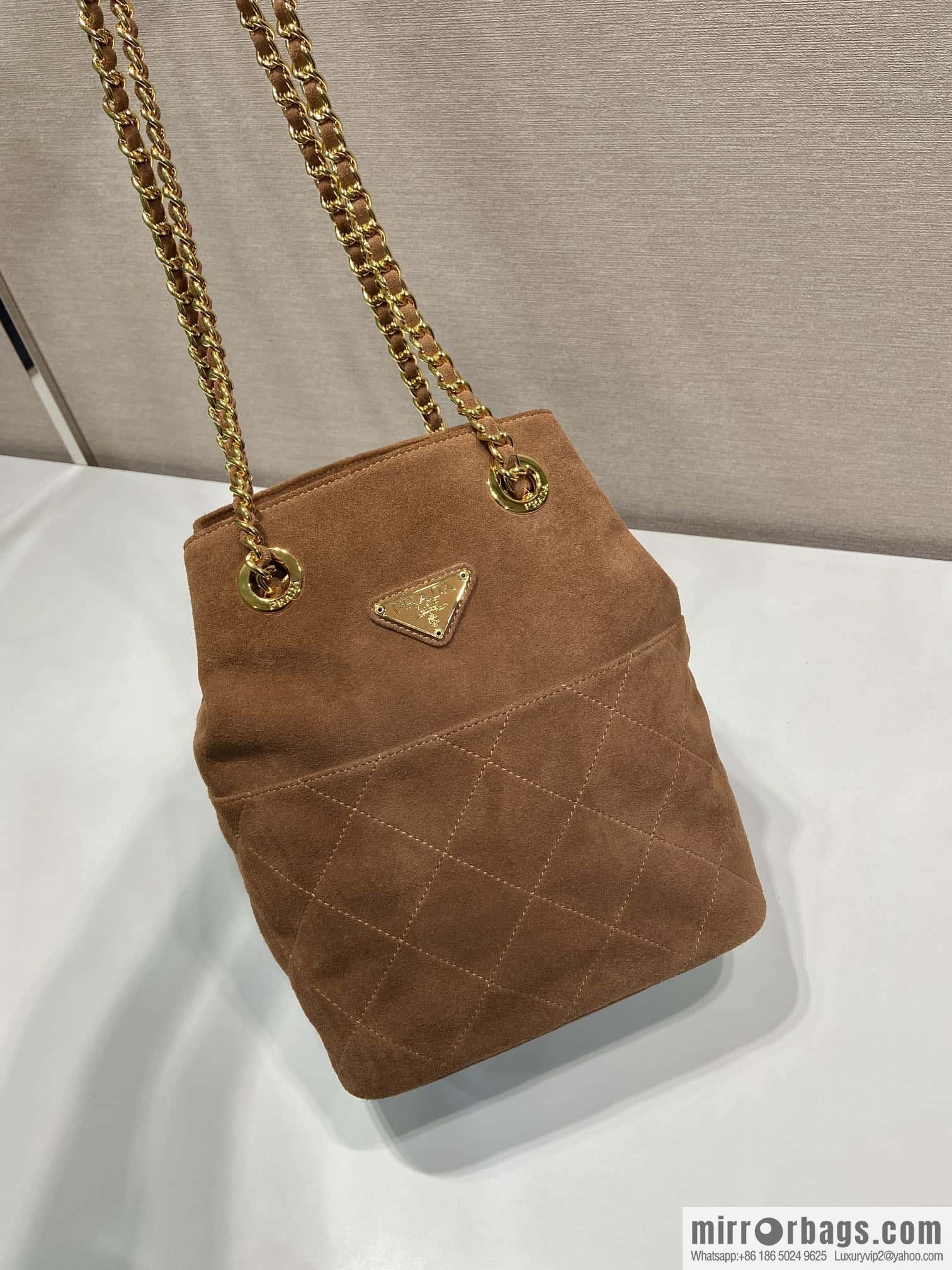 PRADA 🎉 medieval suede 🎉 1BD601 suede