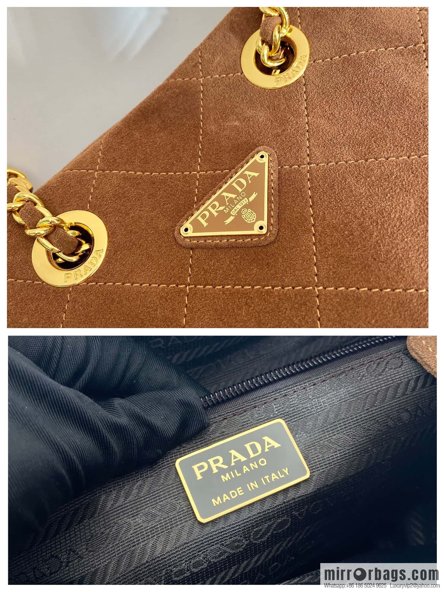 PRADA 🎉 medieval suede 🎉 1BD602 suede