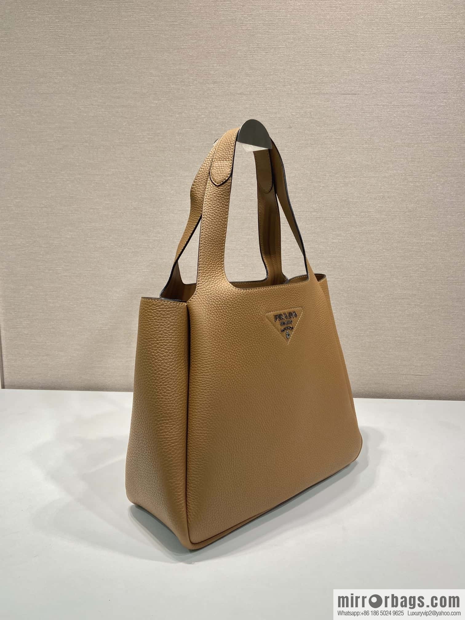 PRADA 🎉 large vegetable basket 🎉 1BG338 large bucket bag 🎉 brown