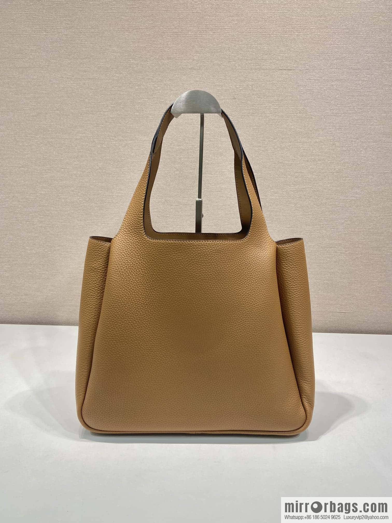 PRADA 🎉 large vegetable basket 🎉 1BG338 large bucket bag 🎉 brown