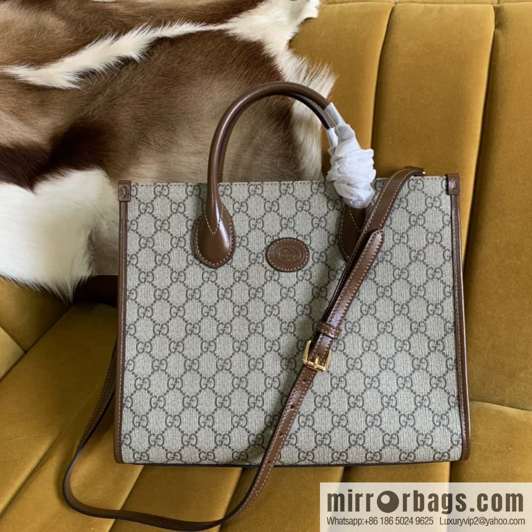 [Original leather 】𝗚𝘂𝗰𝗰𝗶 X 𝗗𝗶𝘀𝗻𝗲𝘆 659983 tote bag