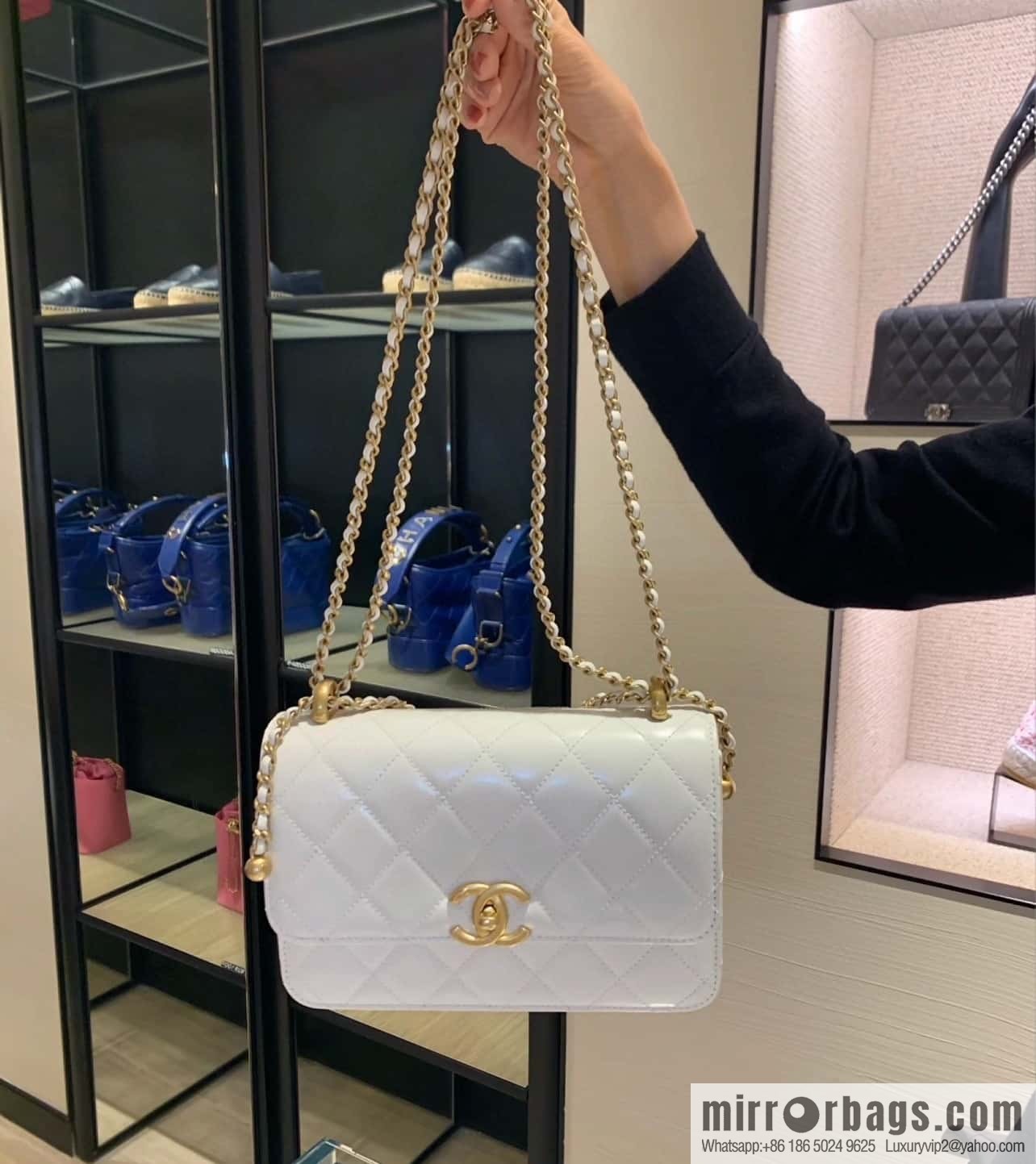 ππππ‘ππ πππ ο½ original calfskin, double gold ball white AS2649