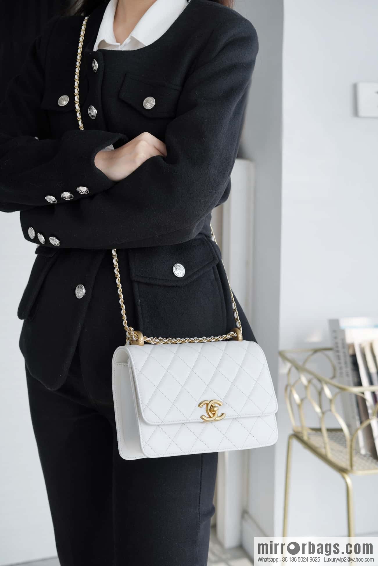 ππππ‘ππ πππ ο½ original calfskin, double gold ball white AS2649