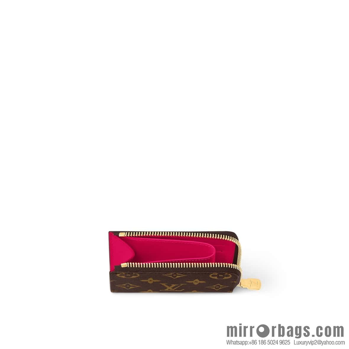 [Original order boutique] M83676 presbyopia rose red, zipper wallet series NEW Noah Compact wallet