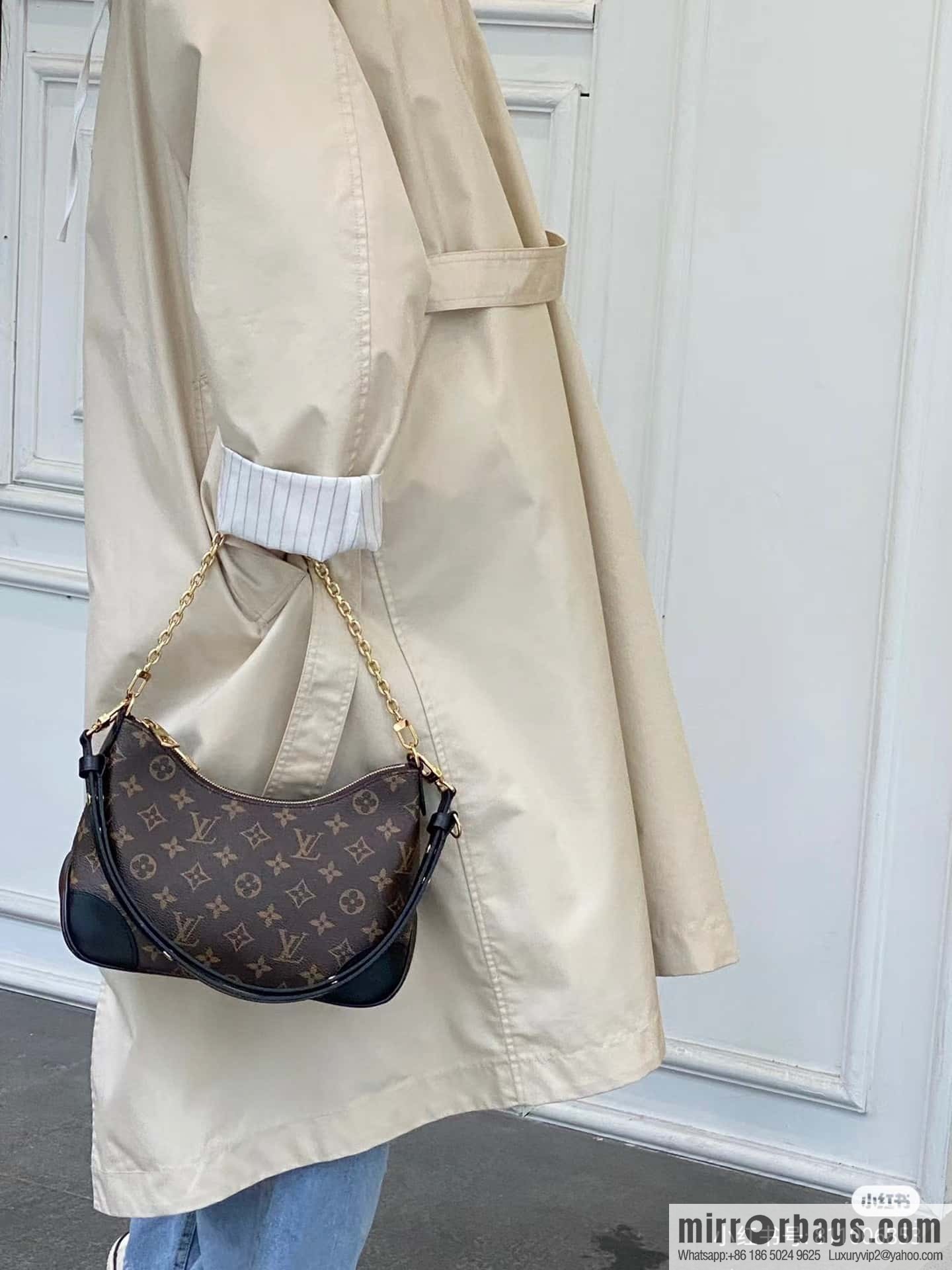 LV 𝐁𝐎𝐔𝐋𝐎𝐆𝐍𝐄 chip diamond beating horn series #M