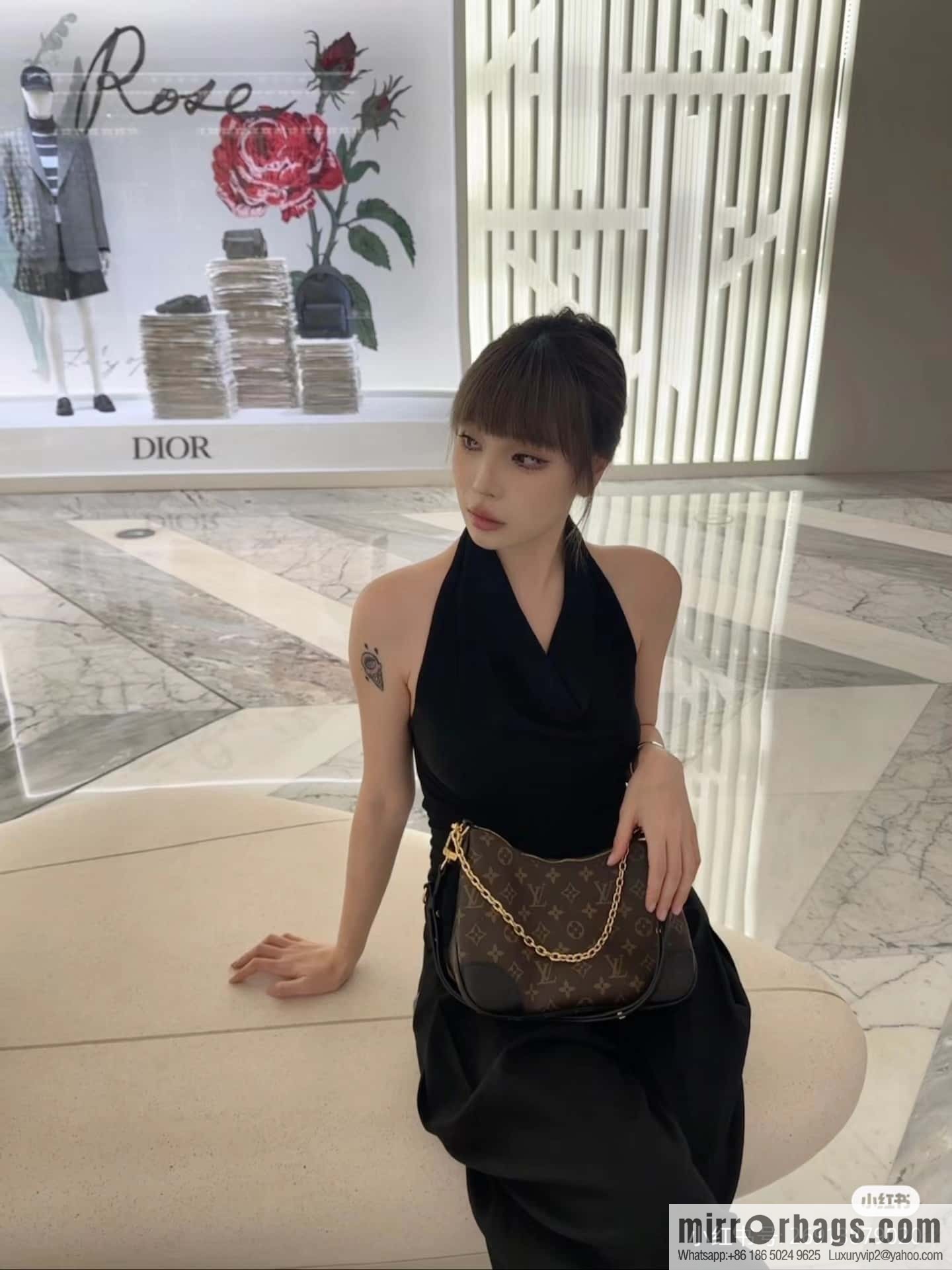 LV 𝐁𝐎𝐔𝐋𝐎𝐆𝐍𝐄 chip diamond beating horn series #M