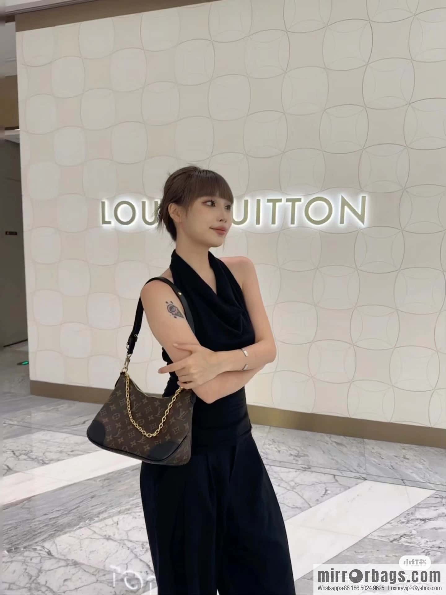 LV 𝐁𝐎𝐔𝐋𝐎𝐆𝐍𝐄 chip diamond beating horn series #M