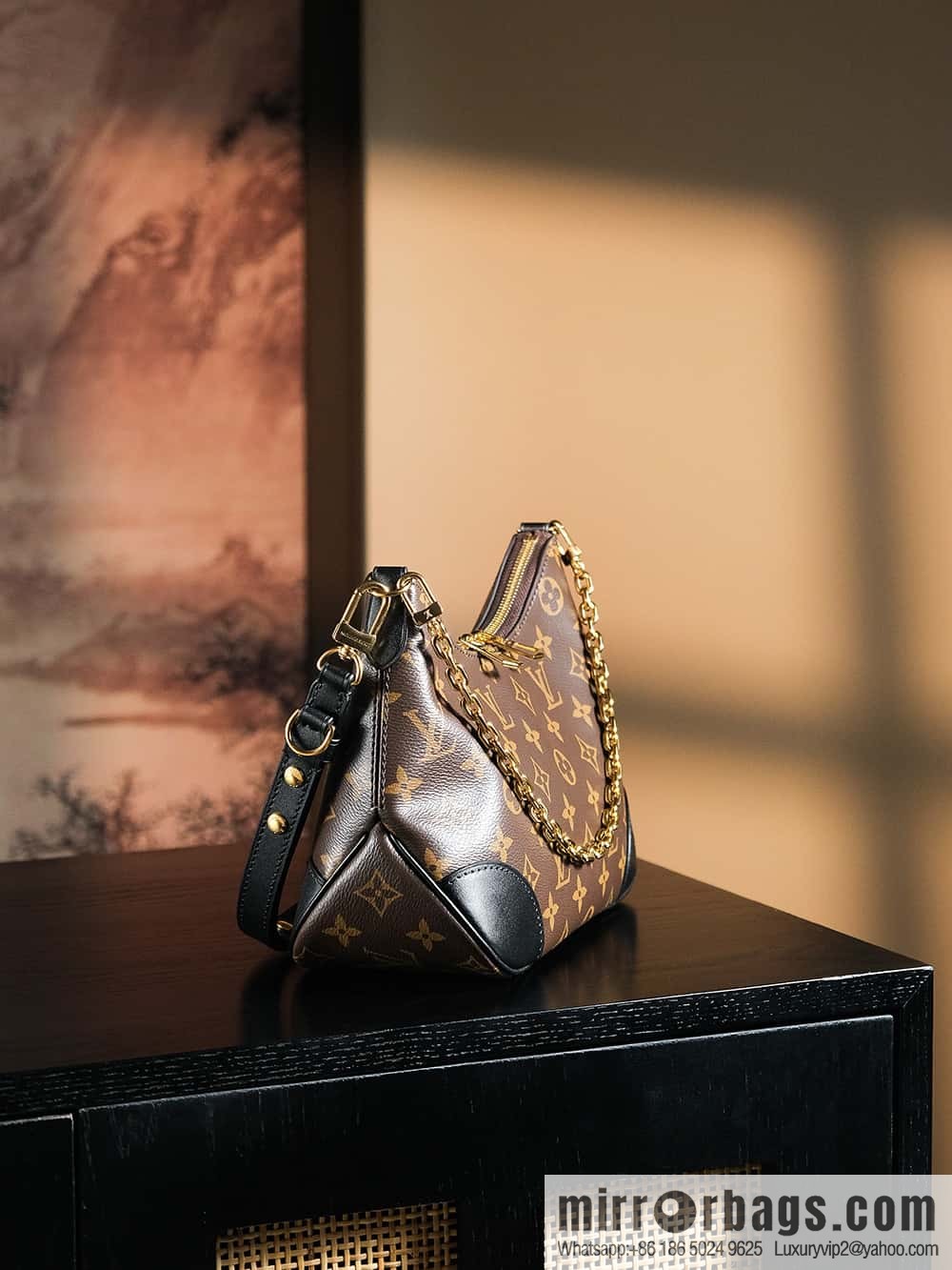LV 𝐁𝐎𝐔𝐋𝐎𝐆𝐍𝐄 chip diamond beating horn series #M