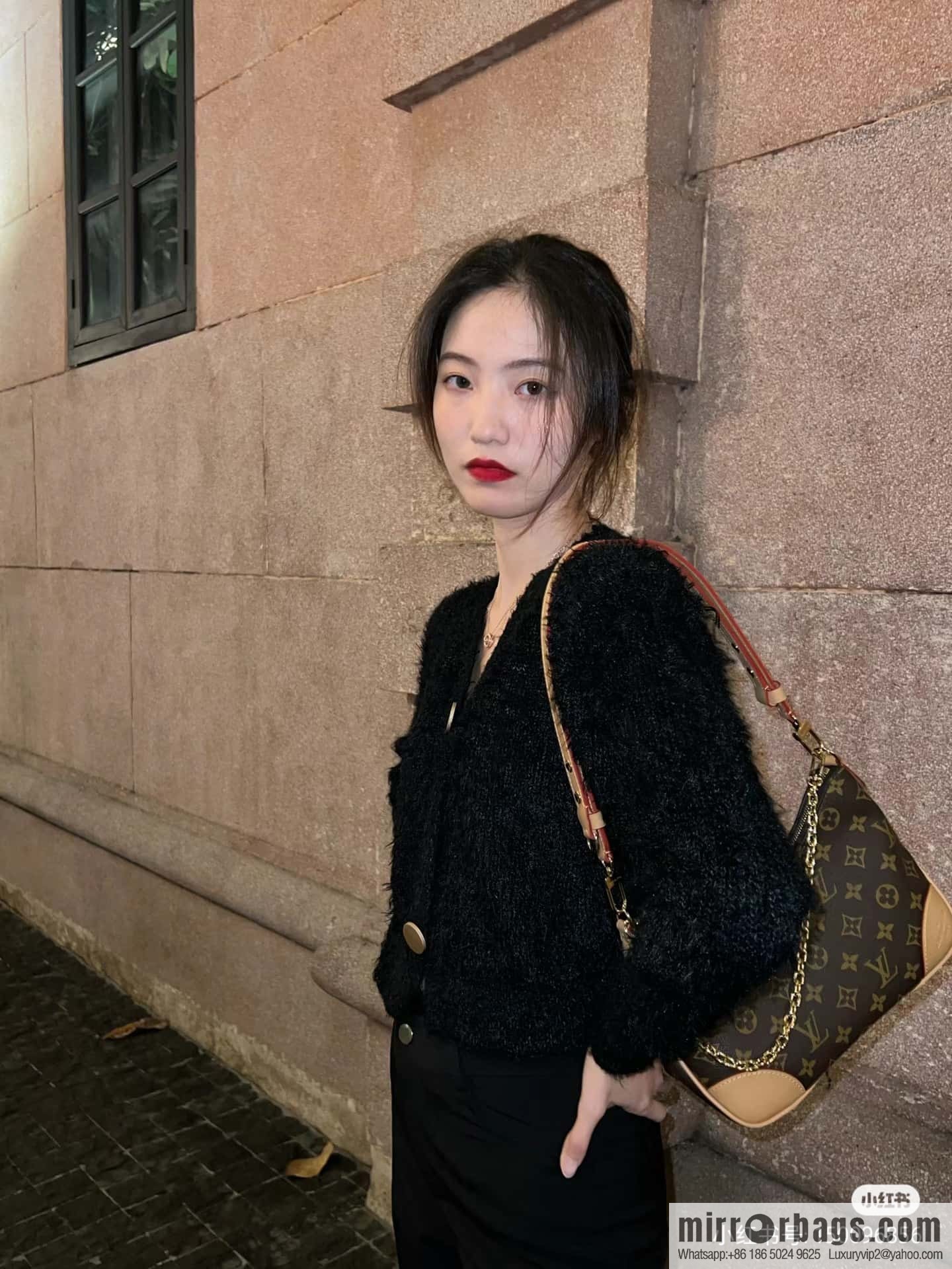 LV 𝐁𝐎𝐔𝐋𝐎𝐆𝐍𝐄 chip diamond beating horn series #M