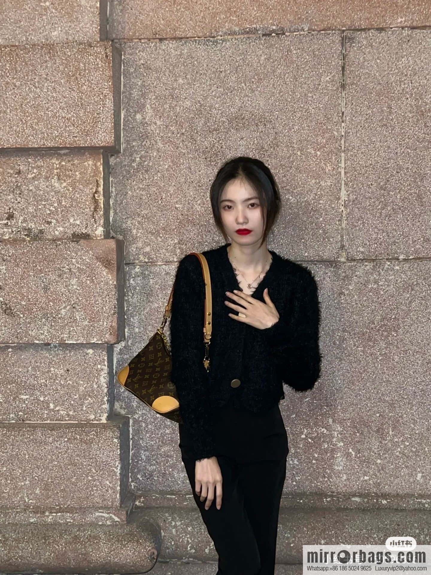 LV 𝐁𝐎𝐔𝐋𝐎𝐆𝐍𝐄 chip diamond beating horn series #M