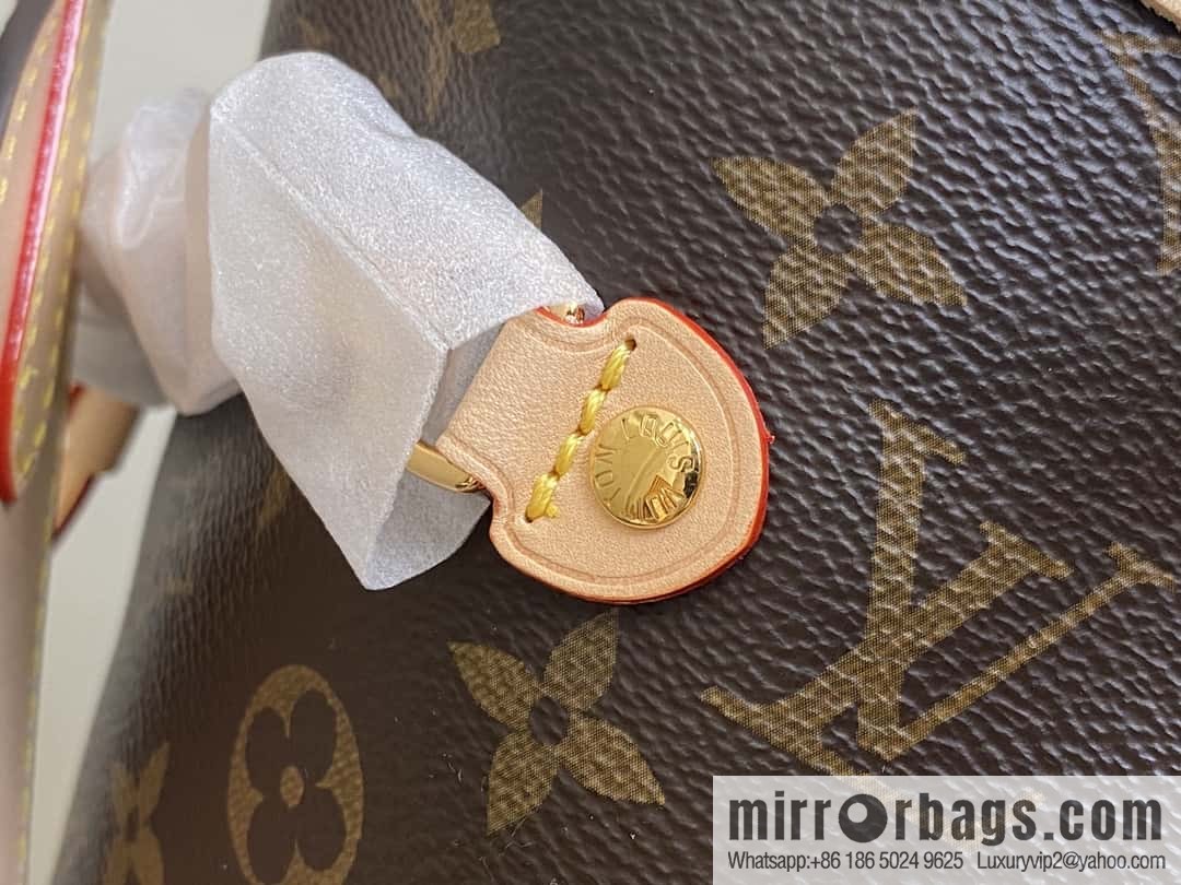 [Original order boutique] M11948 presbyopia apricot (seal double-sided) large shopping bag series NEVERFULL BANDOULIZRE INSIDE OUT large handbag