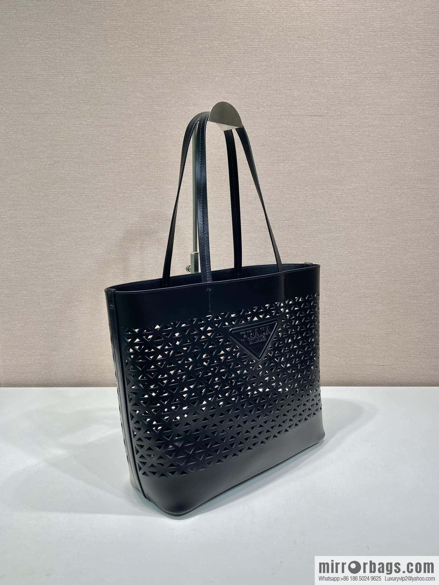 PRADA 🎉 hollow tote bag 🎉 1BG503 hollow 🎉🎉 black